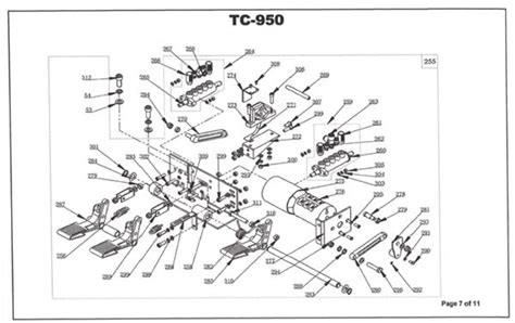 Hunter Tire Machine Parts Diagram