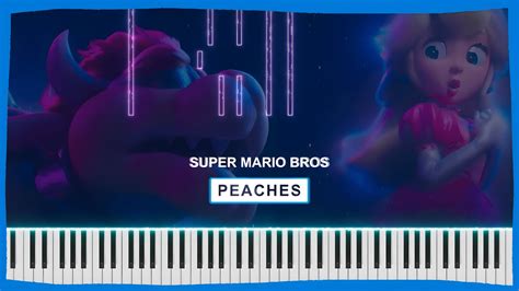 🍄 Peaches Super Mario Bros 🔶 Partitura Para Piano Gratis Youtube