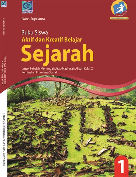 Buku Paket Sejarah Peminatan Kelas Kurikulum Berbagai Buku