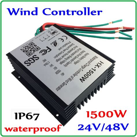 1500W Wind Turbine Generator Charge Controller 24V 48V Wind Generator ...