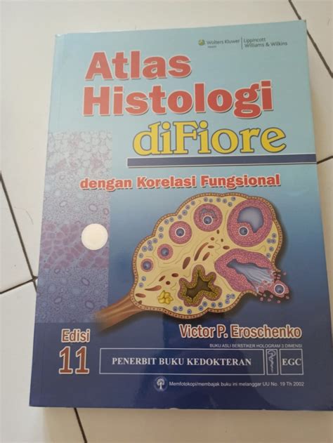 Atlas Histologi DiFiore Dengan Korelasi Fungsional Edisi 11 Buku