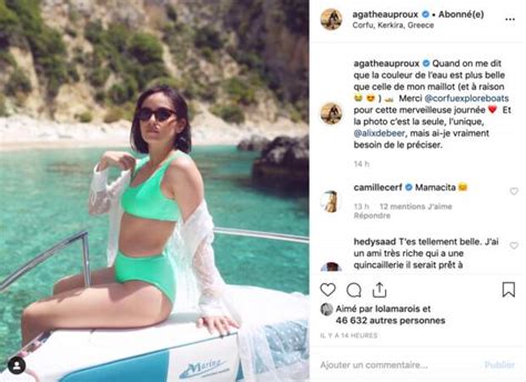 Agathe Auproux Se D Voile En Bikini Lors De Ses Vacances Sexy En Gr Ce Voici