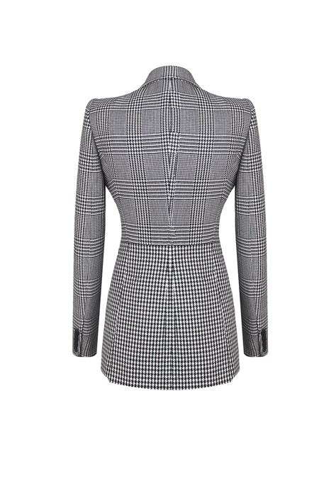 Костюм Alexander McQueen в гусиную лапку