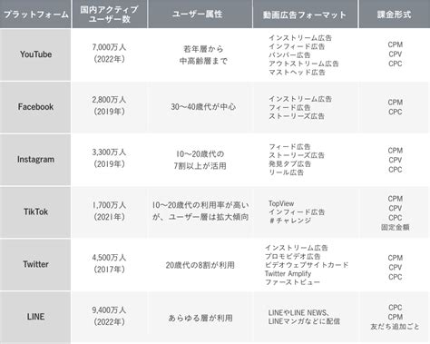 【2023年最新】sns動画広告の媒体一覧と特徴を詳しく解説！媒体選定や成果最大化のポイント付き