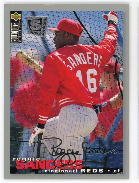 1995 Upper Deck Collector S Choice Special Edition Silver Reggie