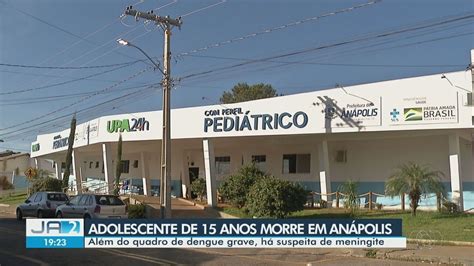 Adolescente de 15 anos morre suspeita de dengue Goiás G1