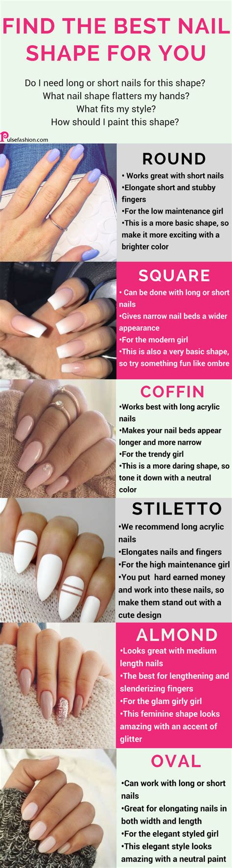 What Nail Shape Is Best For Your Hands