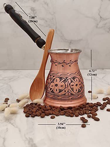 Erbulus Oz Large Turkish Coffee Pot Briki Greek Arabic Env O Gratis