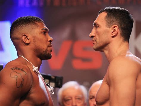 Anthony Joshua Vs Wladimir Klitschko As It Happened Champion Delivers