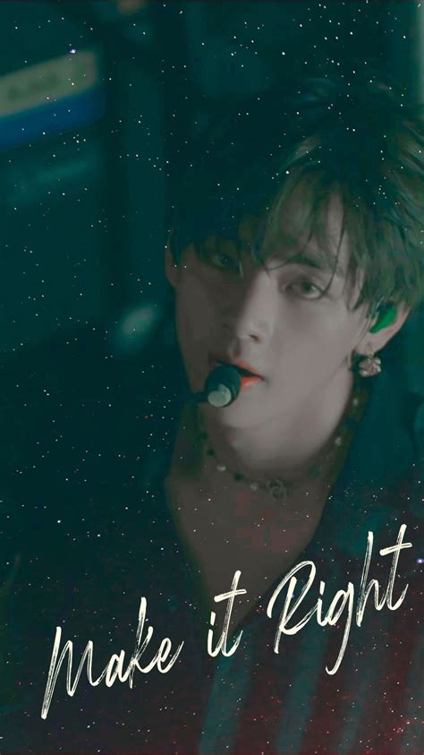 Bts Make It Right Official Mv Vertical Ver Kim Taehyung