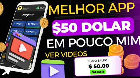 Inedito Melhor App Para Ganhar Dinheiro Vendo Videos Youtube