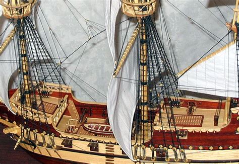 Модель корабля Галеон Golden Hind. Фото № 2