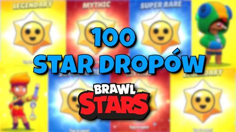 OTWORZYŁEM 100 DARMOWYCH STAR DROPÓW w BRAWL STARS i WYPADŁO YouTube