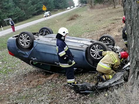 Dk Wypadek Na Trasie Knyszyn Mo Ki Latka Ranna Po Dachowaniu