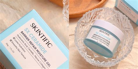 Skintific 5x Ceramide Barrier Repair Moisture Gel Review Moisturizer Gel Ringan E L L Y Z