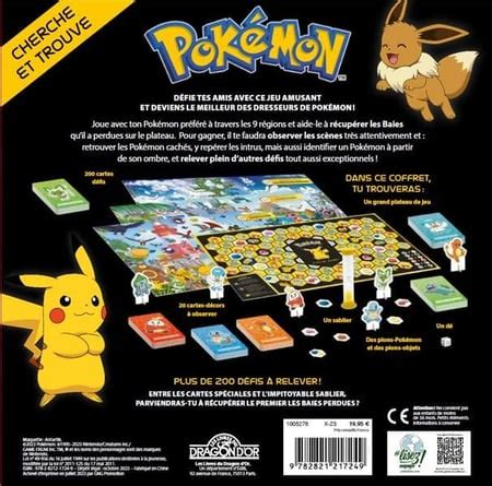 Pokémon Le grand jeu du cherche et trouve Voyage à travers les 9