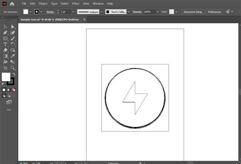 How Do I Get Out Of Outline Mode In Illustrator