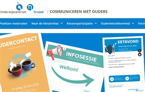 Communiceren Met Ouders Tips En Materialen OC Brussel Kleine