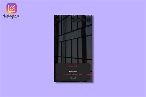 How To See And Delete Ig Story Drafts Techcult