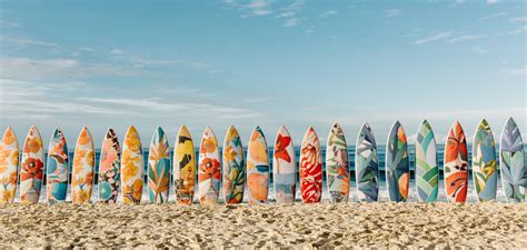 Les Planches De Surf Color Es De Nusa Indah Surfboards