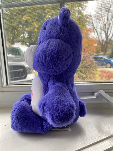 Purple Harmony Care Bear Plush Toy Etsy