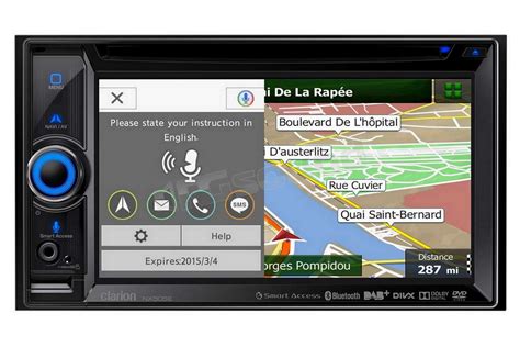 Clarion Nx E Monitor Auto E Din Car Multimedia Monitor Din