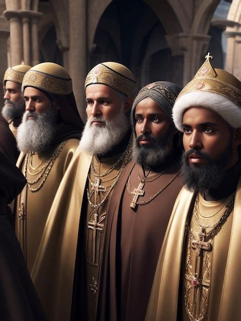 Premium Ai Image Monophysites Christian Saints In An Ethiopian Monastery
