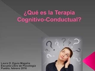 Introducción a la Terapia cognitivo conductual PPT