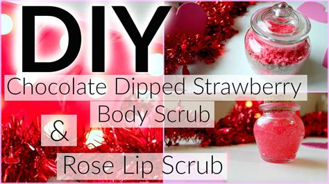 Diy Body And Lip Sugar Scrubs Valentines Day Youtube