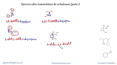 Problema Sobre Nomenclatura De Cicloalcanos Parte 1 Youtube