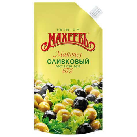 Майонез Махеевь олив, өндөг, про 400мл