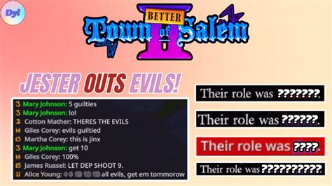 This Jester Cooked Town Of Salem Better Town Of Salem Mod