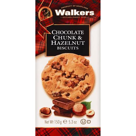 Galletas Escocesas De Chocolate Y Avellanas Walkers 150g Ultramarinos