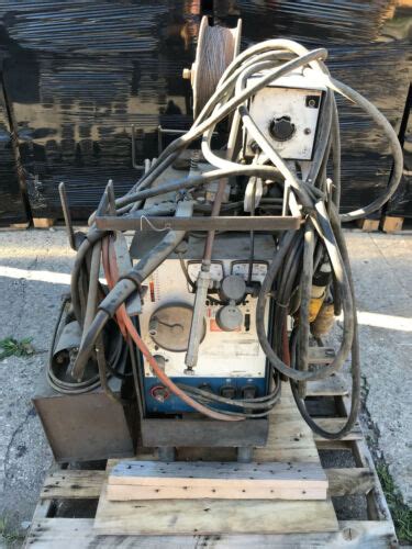 Miller Cp 200 200a Welding Power Source Wmillermatic 10 E Wire Feed