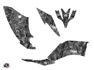 Yamaha Atv Camo Graphic Kit Grey Kutvek