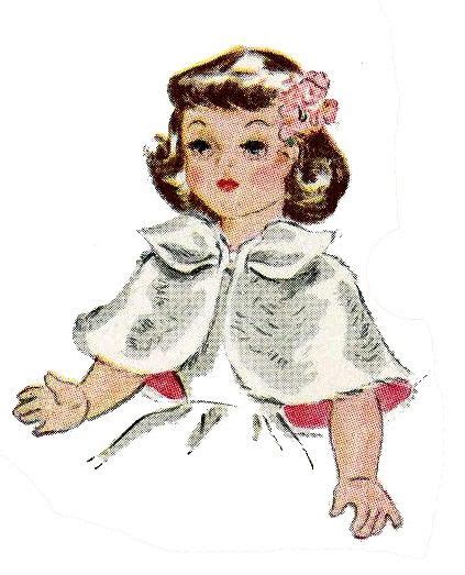 Doll Clothes Pattern 1646 19 P92 Revlon Toni Cissy Sweet Sue By Ideal