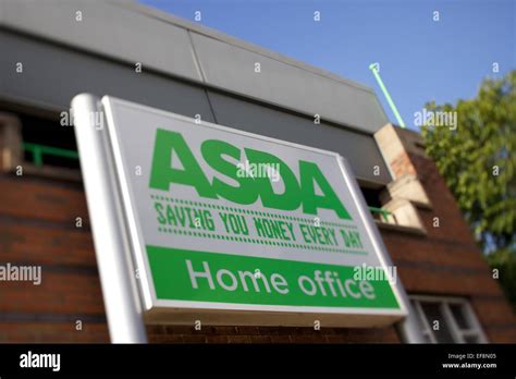 Asda Signage Outside Head Office Building In Leeds Stock Photo Alamy