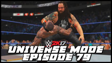 WWE 2K17 Universe Mode VENGEANCE PPV PART 3 79 YouTube