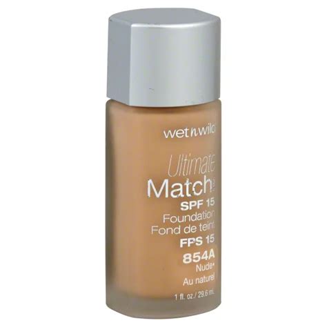 Wet N Wild Ultimate Match Nude Foundation SPF Shop Foundation At H E B