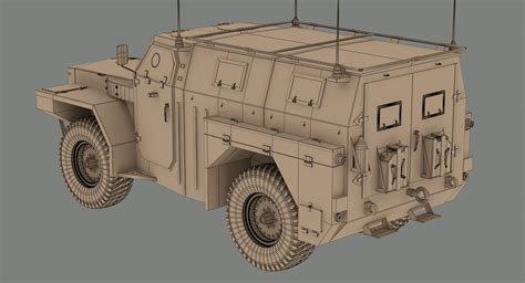 Humber Pig Armored Car 3D Model $179 - .obj .max .fbx .3ds - Free3D