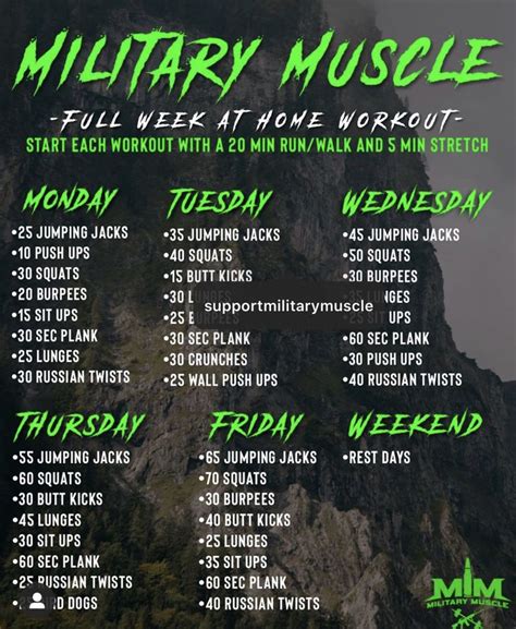 Calisthenics Workout Routine Gym Workout Guide Army Workout Gym