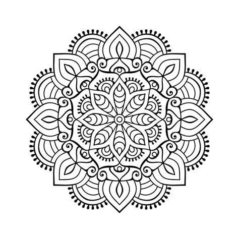 Mandala Spiritual Symmetry Culture Meditation Png