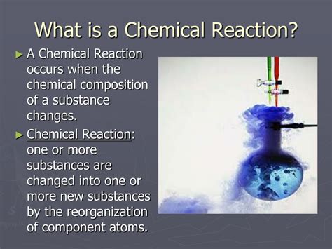 PPT - Chemical Reactions: Types and Balancing Equations PowerPoint ... 