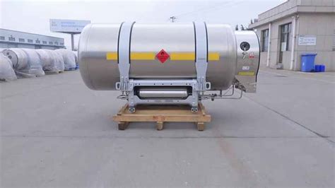 High Pressure Vessel Lng Truck Cryogenic Cylinder For Vehicle