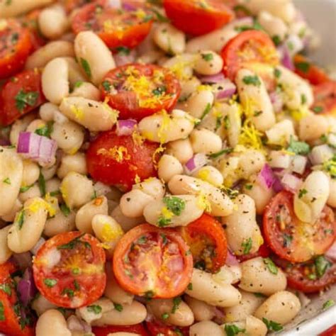 Easy White Bean Salad - Little Sunny Kitchen