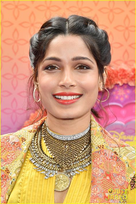 Freida Pinto Leela Ladnier Go Bright Colorful For Mira Royal