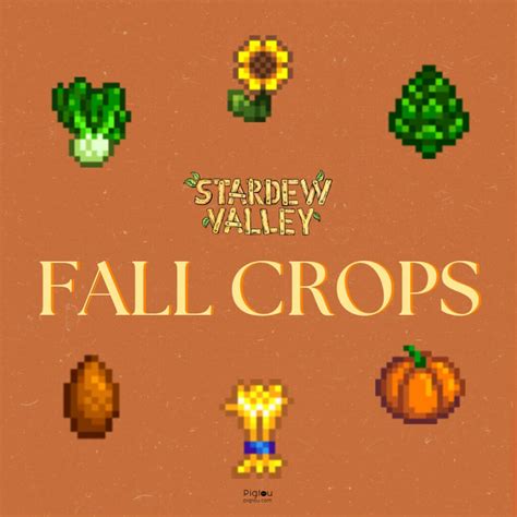 The Best Fall Crops In Stardew Valley Detailed Guide Pigtou