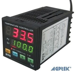 Agptek Digital Dual Display Pid Temperature Controller Ta Snr K