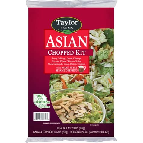 Taylor Farms Asian Chopped Salad Kit 13 Oz Bag From Safeway Instacart