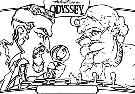Adventures In Odyssey Coloring Page 04